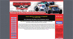 Desktop Screenshot of mountainspeedway.com